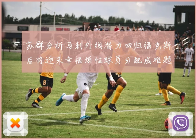 苏群分析马刺外线潜力回归福克斯后将迎来幸福烦恼球员分配成难题
